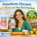 Primebiome Discount  Save 70% on Probiotic Supplements for Gut & Skin Health