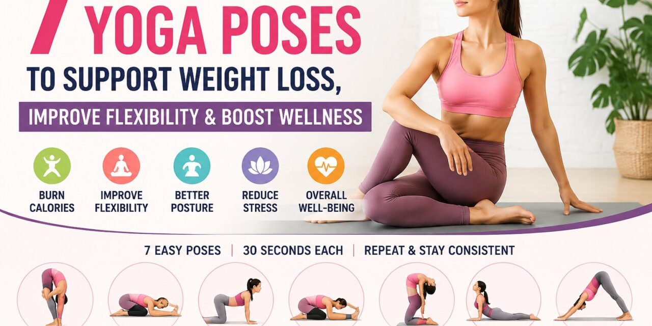 7 Beginner-Friendly Yoga Poses to Support Weight Loss