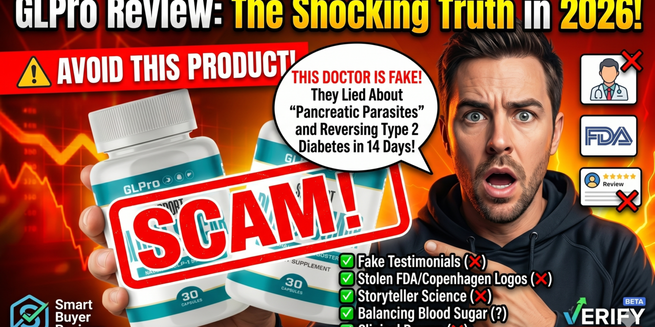 GLPro Review (2026): Blood Sugar Support Scam Exposed
